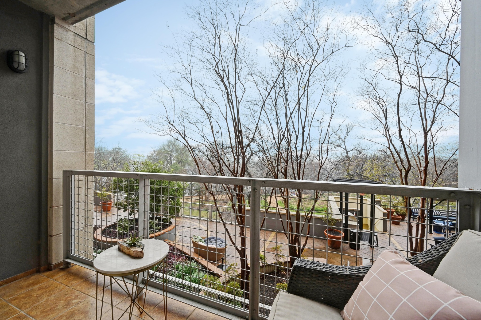 54 Rainey Street, Unit 412 Austin, TX 78701 - Photo 23 of 37 View from balcony