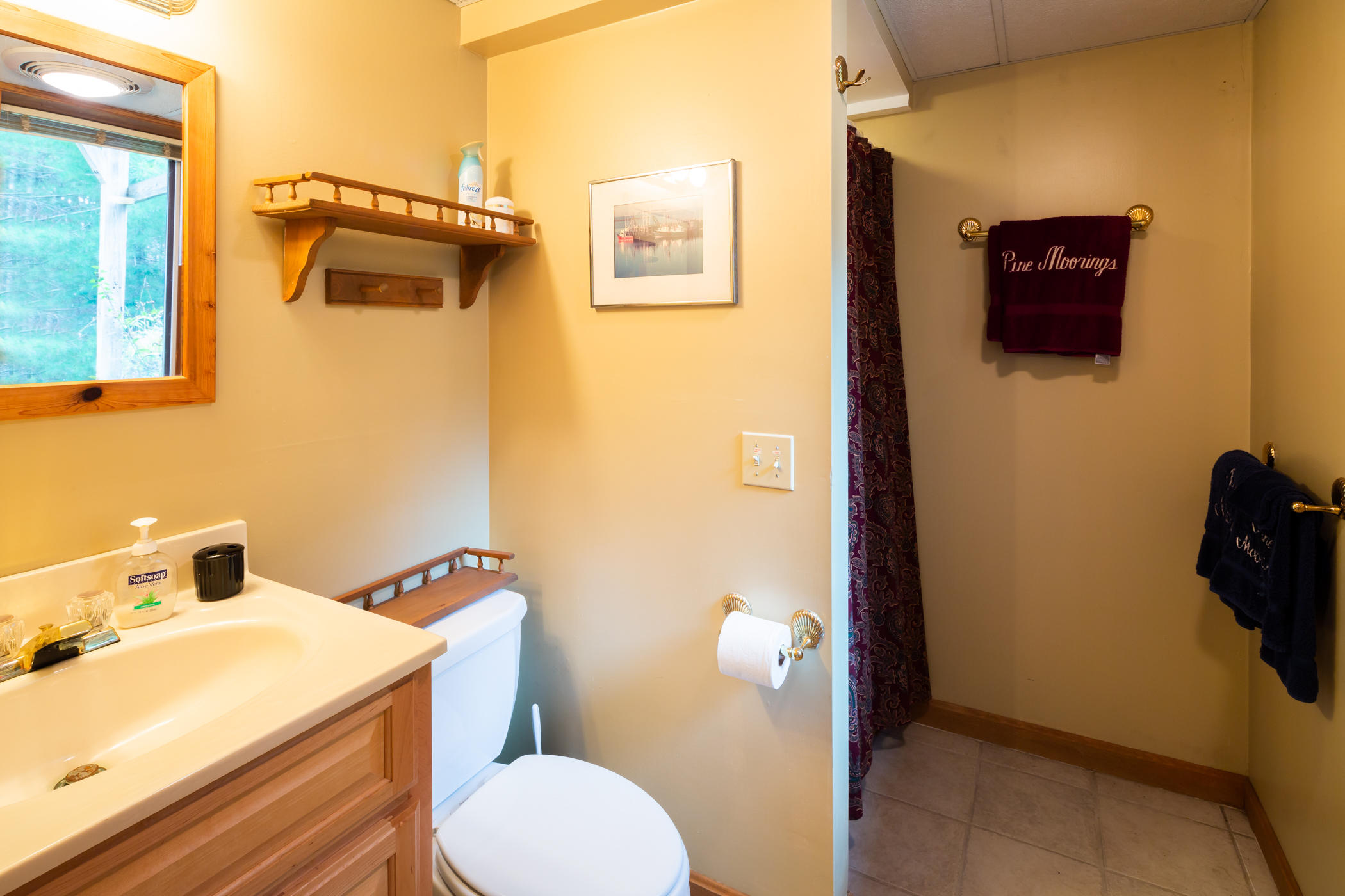 45 Marven Way Wellfleet, MA 02667 - Photo 13 of 37 a bathroom with a sink and toilet