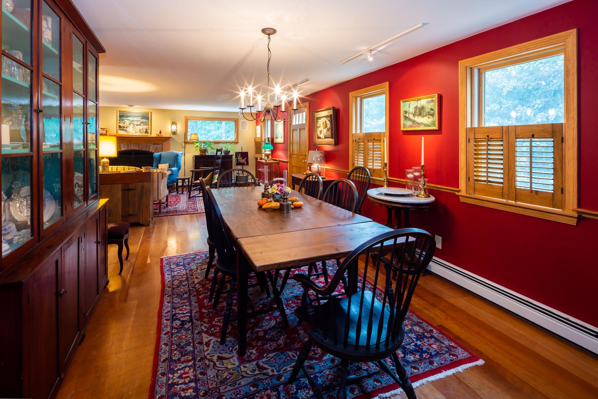 45 Marven Way Wellfleet, MA 02667 - Photo 9 of 37 a view of a dining room with furniture window and wooden floor