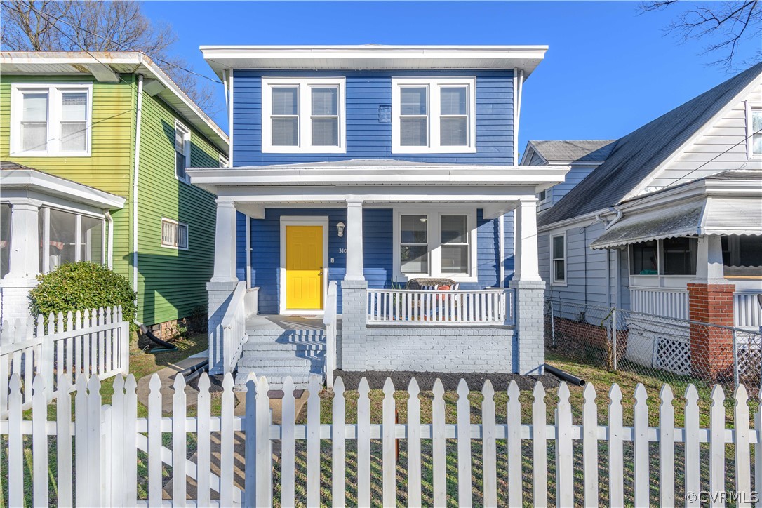 3103 Letcher Avenue Richmond, VA 23222 - Photo 1 of 50 a front view of a house with a porch