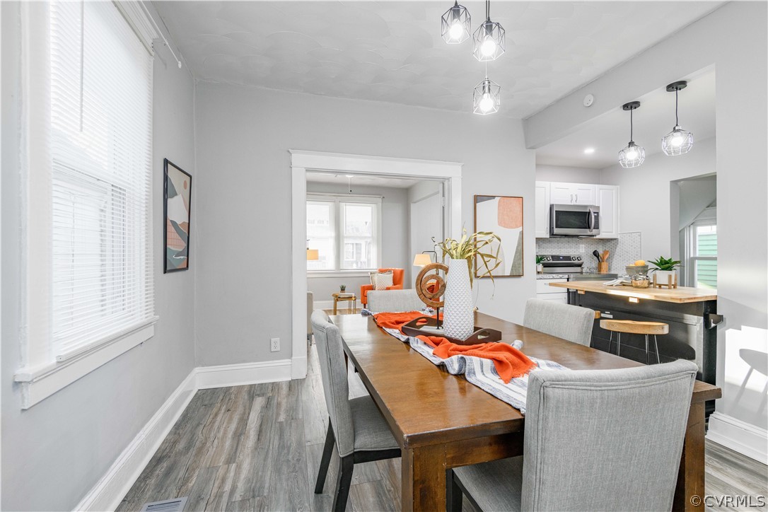 3103 Letcher Avenue Richmond, VA 23222 - Photo 18 of 50 a dining room with furniture and window