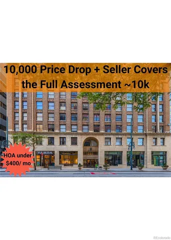 a front view of a building with street view