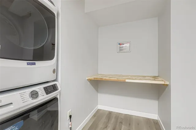 a room with storage and utility