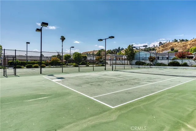 a view of a tennis court