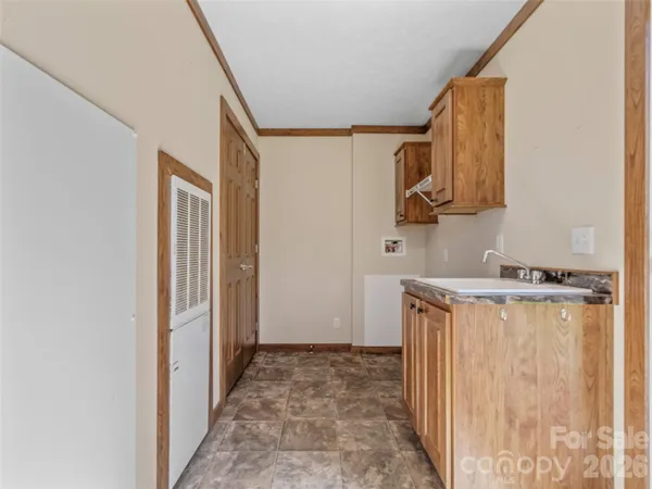 a view of a storage & utility room