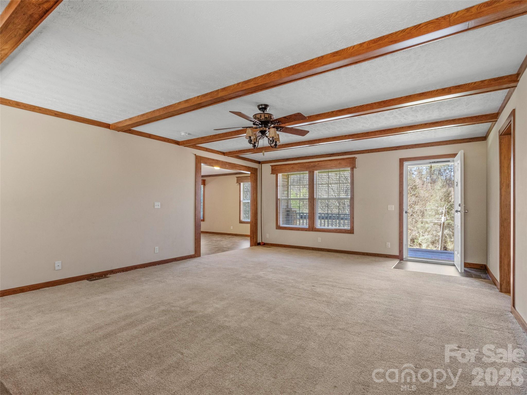 695 Johnson Farm Road Canton, NC 28716 - Photo 6 of 37 a view of an empty room with a window
