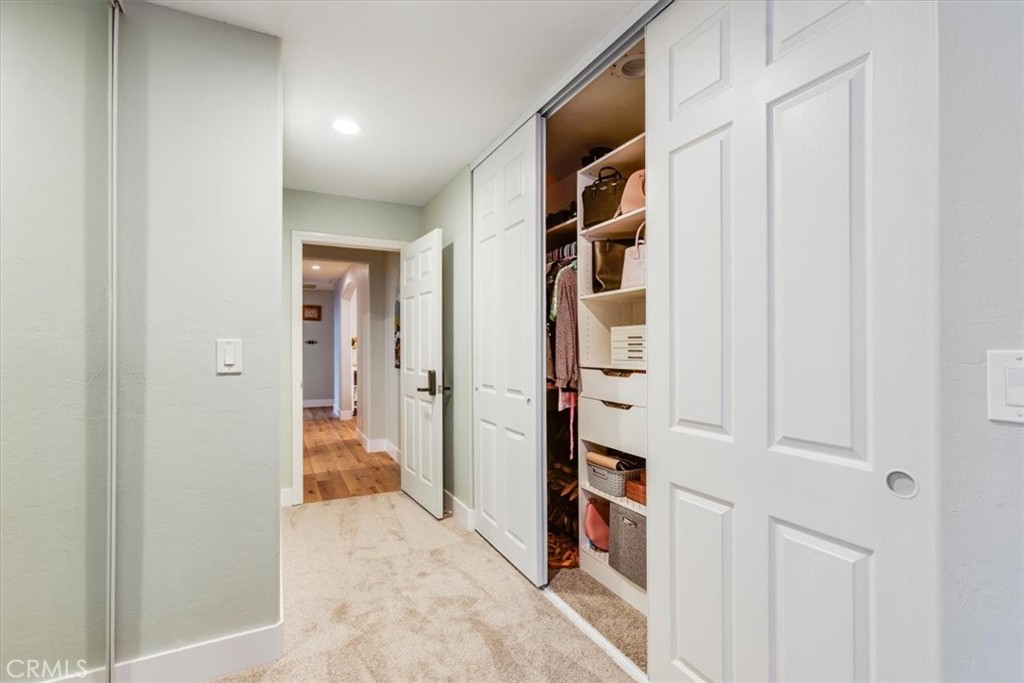 9541 Mandeville Road Santee, CA 92071 - Photo 17 of 46 a view of hallway with walk in closet