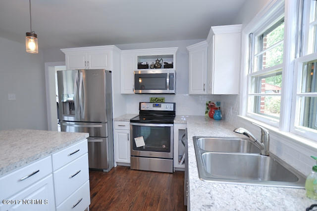 All new cabinets, sinks and appliances