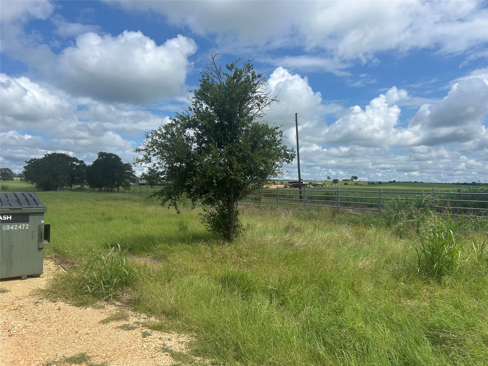 0 Old Potato Road Paige, TX 78659 - Photo 2 of 4 This is the entrance to the flag lot.