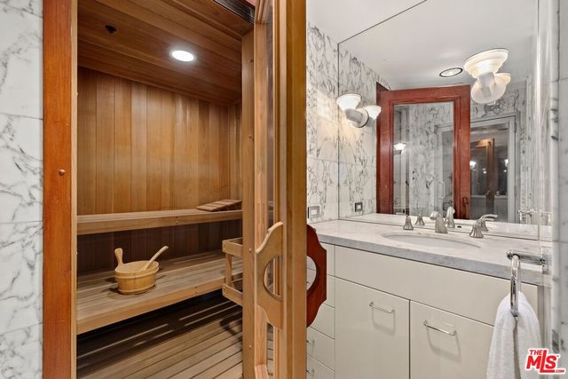 a outdoor space with furniture