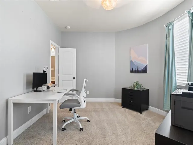 a view of workspace with windows