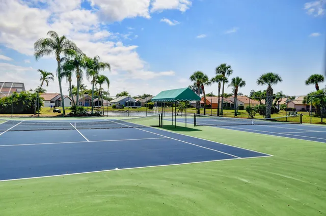 a view of tennis court