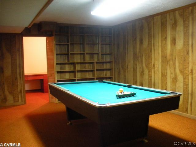 1821 Coggins Point Road Hopewell, VA 23860 - Photo 8 of 10 Entertainment Room - Billiards Room on Level Level