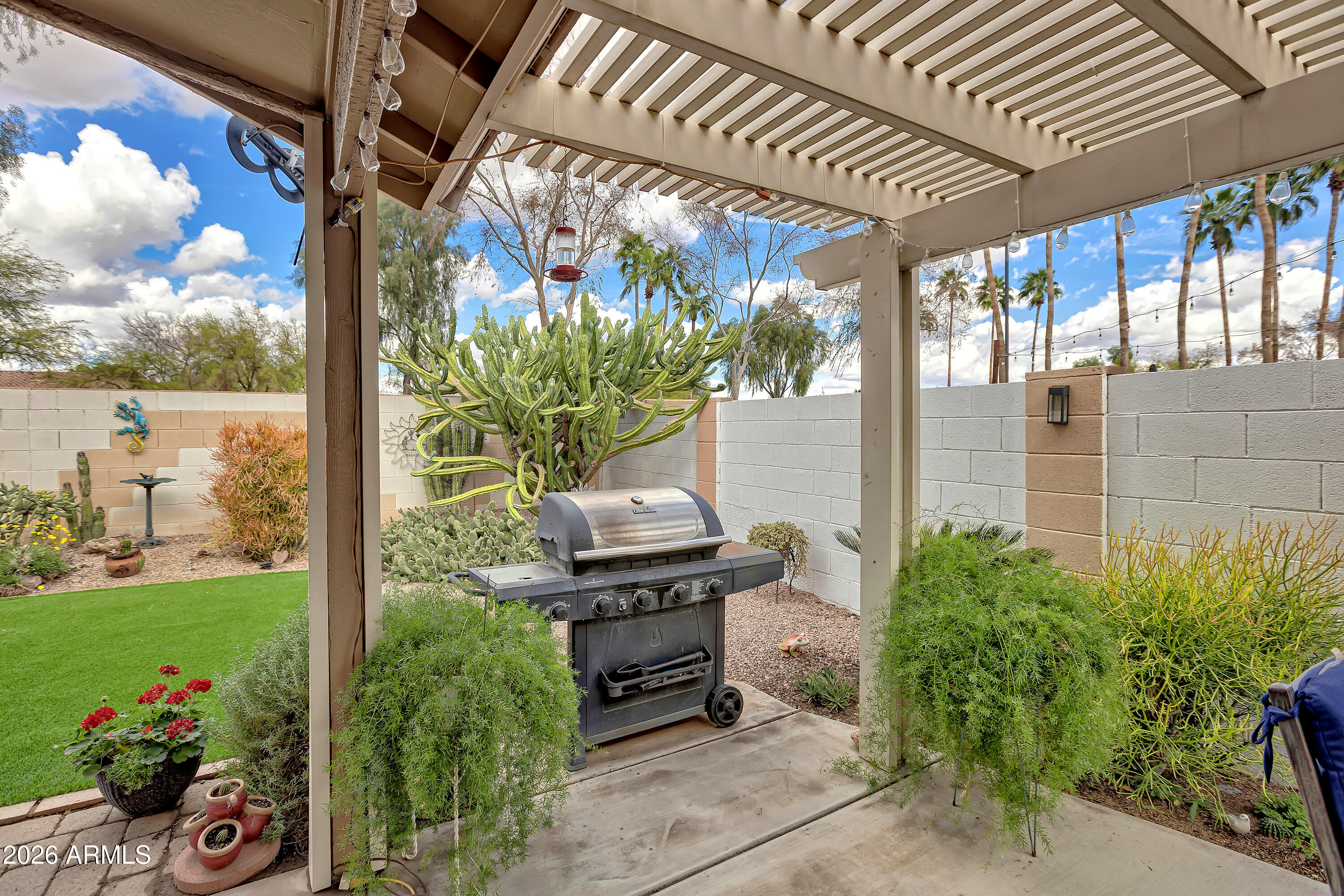558 East Devon Drive Gilbert, AZ 85296 - Photo 33 of 42 a view of a couches in patio of back yard