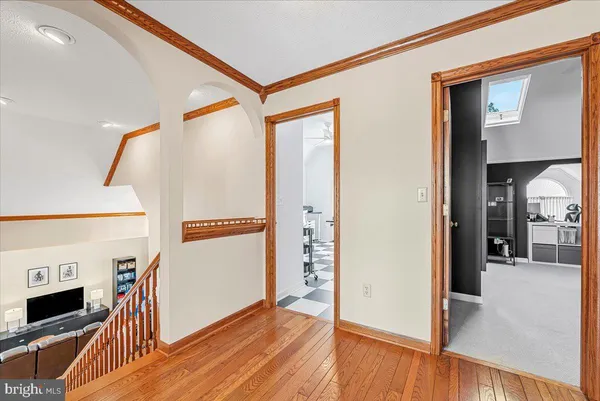 a view of a snow on the road