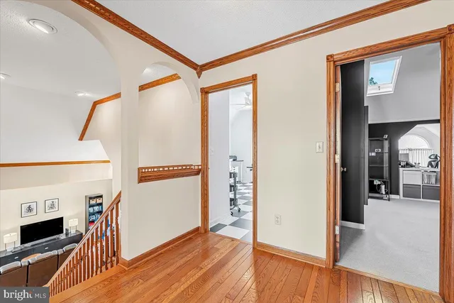 a view of a snow on the road