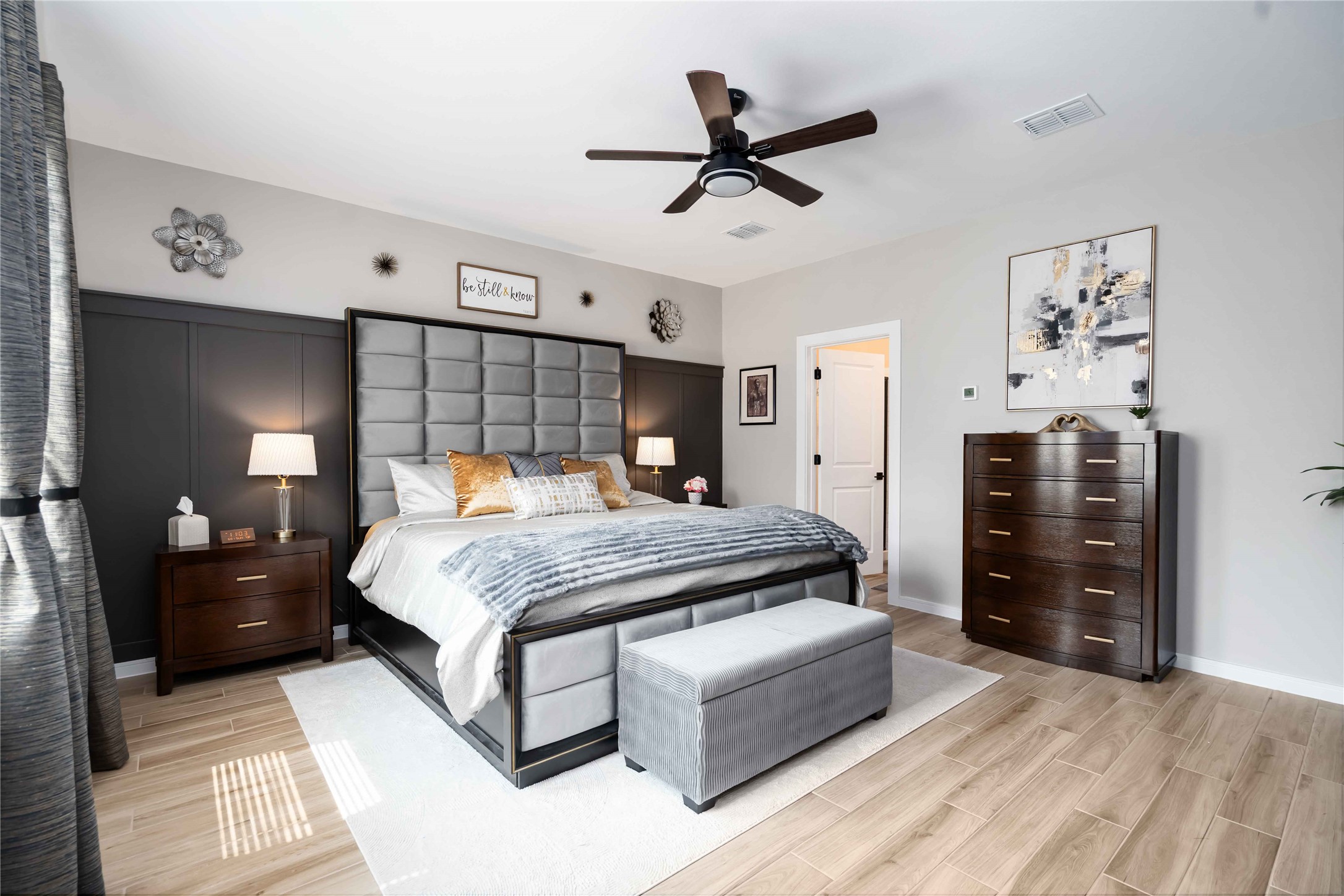 8414 Bay Rdg Circle Baytown, TX 77523 - Photo 11 of 35 a bedroom with a bed and dresser