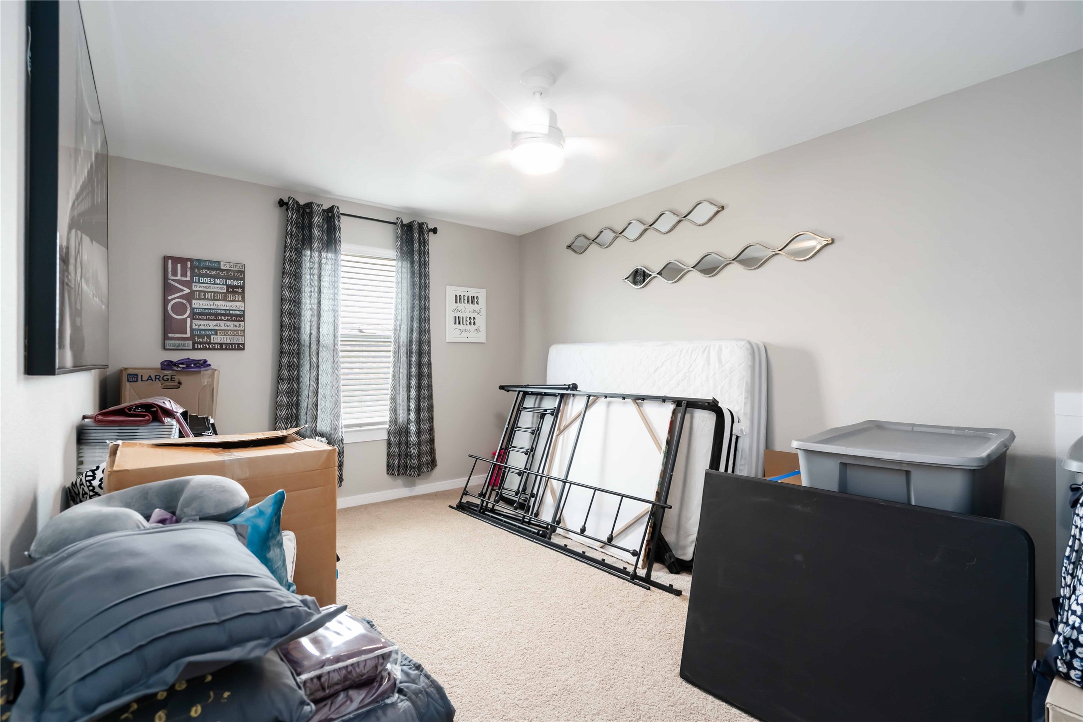 8414 Bay Rdg Circle Baytown, TX 77523 - Photo 29 of 35 a bedroom with furniture and a large window