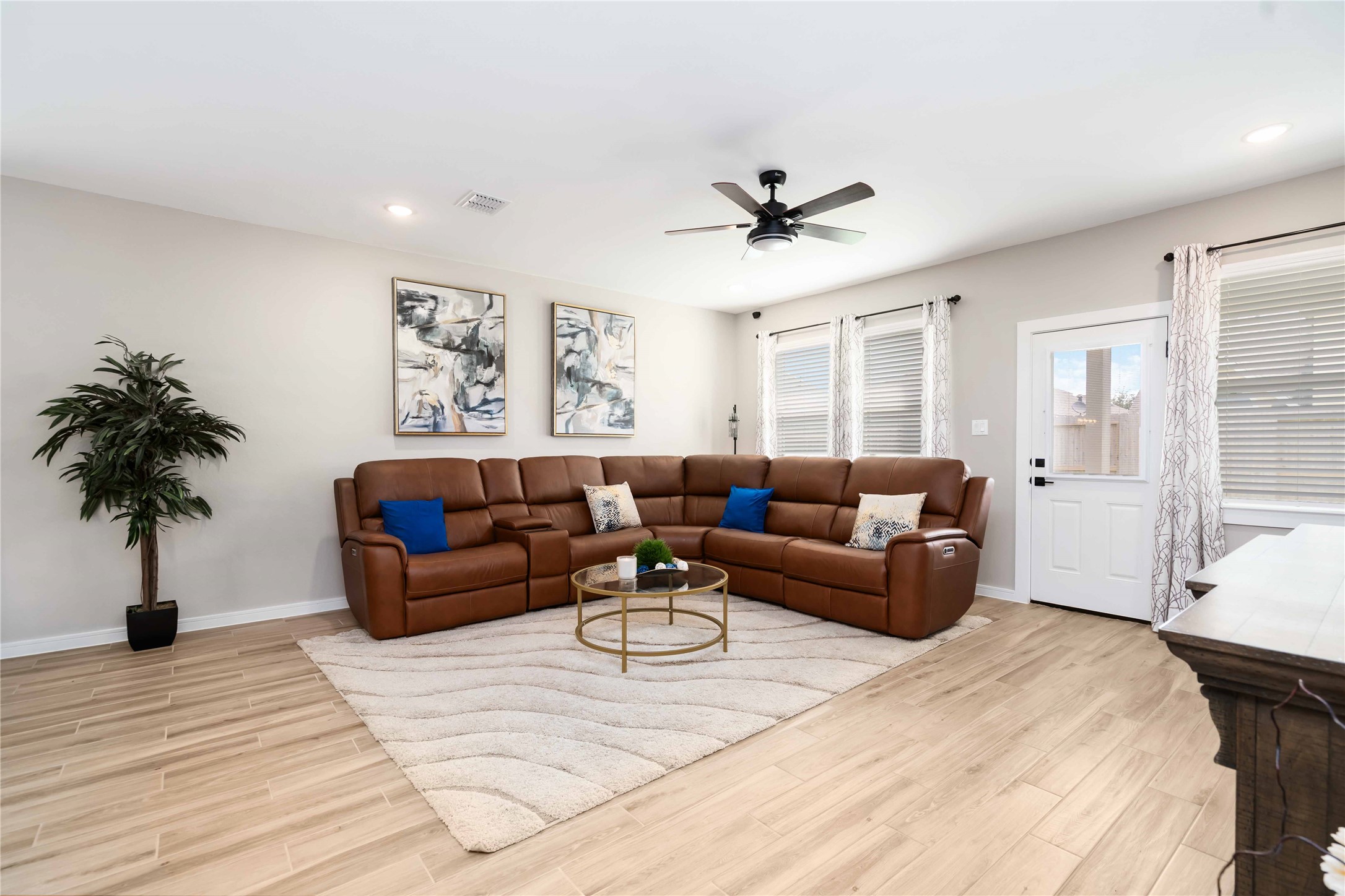 8414 Bay Rdg Circle Baytown, TX 77523 - Photo 4 of 35 a living room with furniture and a large window