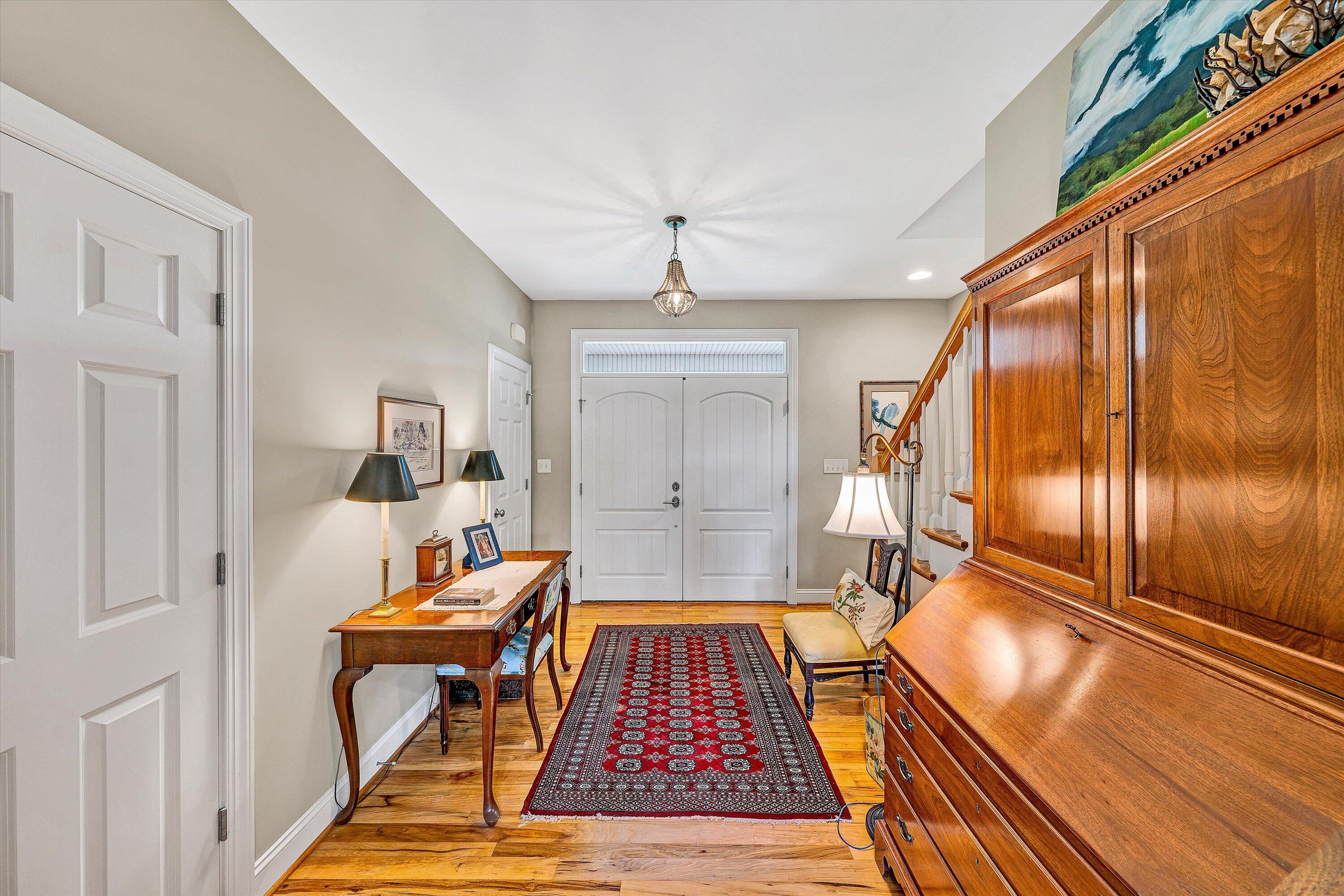 84 Green Level Road Boones Mill, VA 24065 - Photo 50 of 56 a view of an entryway with wooden floor