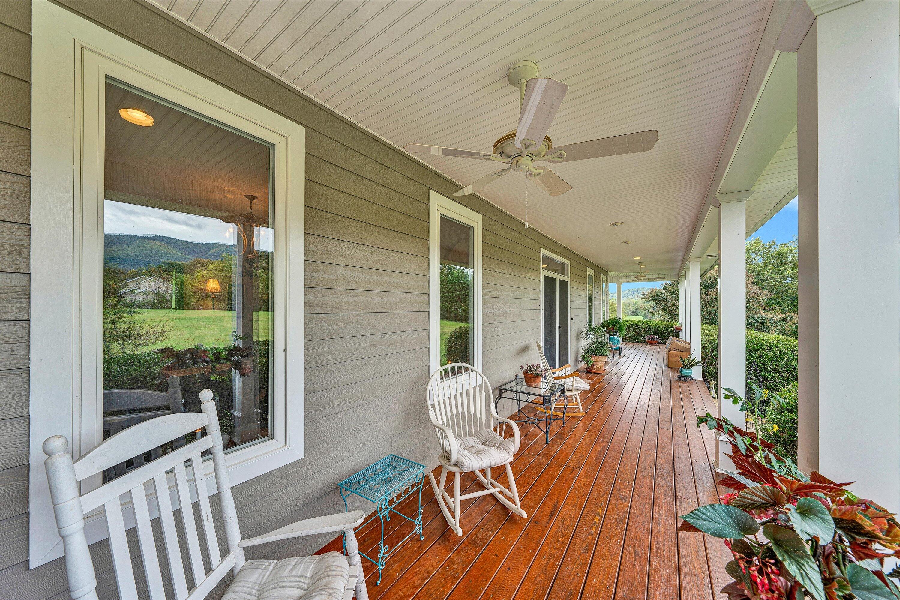 84 Green Level Road Boones Mill, VA 24065 - Photo 8 of 56 a view of a dining room with furniture window and outside view