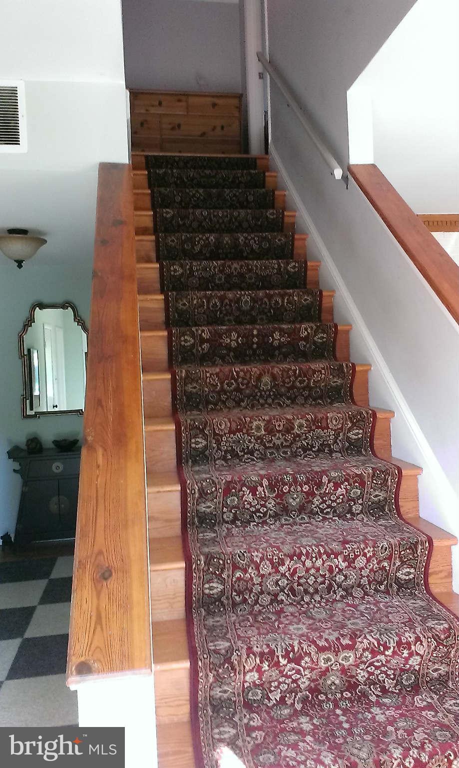 5679 Wilson Road Marshall, VA 20115 - Photo 3 of 18 Center Hall & Stairs