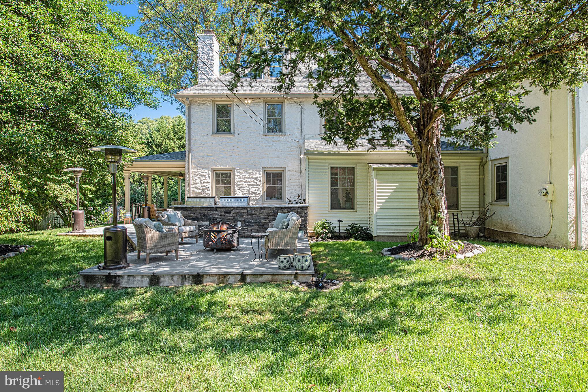 109 Willowburn Road Villanova, PA 19085 - Photo 60 of 65 a house view with sitting space and garden space