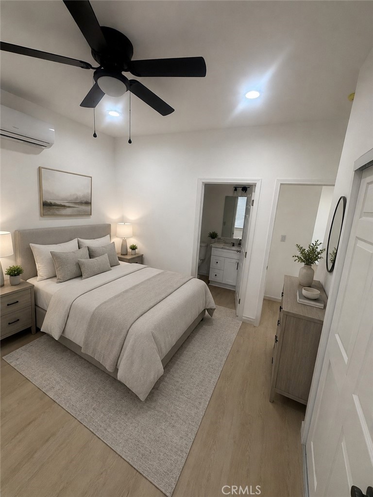 3460 Washington Street Riverside, CA 92506 - Photo 17 of 32 2 Bedroom/2 bath unit Master Bedroom AI furnished