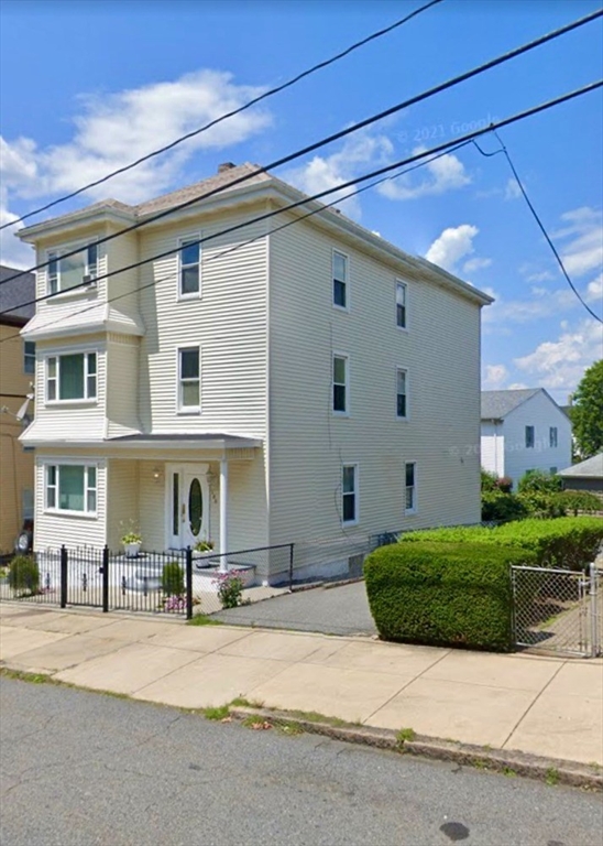166 Bradford Avenue Fall River, MA 02721 - Photo 2 of 28 a front view of a building with street view