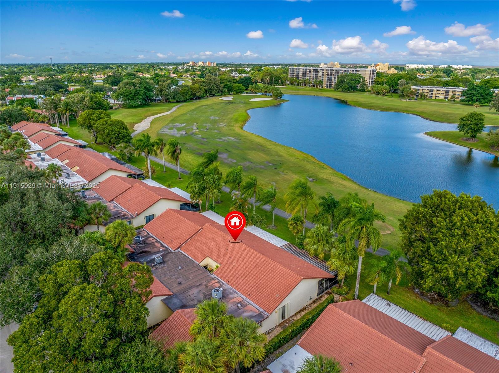 16175 Laurel Drive, Unit 27 Weston, FL 33326 - Photo 21 of 22 an aerial view of tennis court