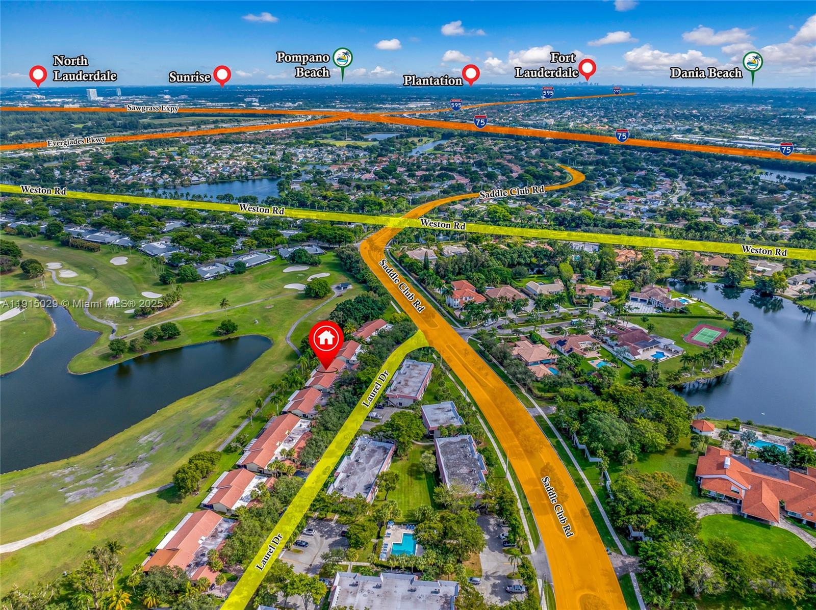 16175 Laurel Drive, Unit 27 Weston, FL 33326 - Photo 22 of 22 a view of an outdoor space