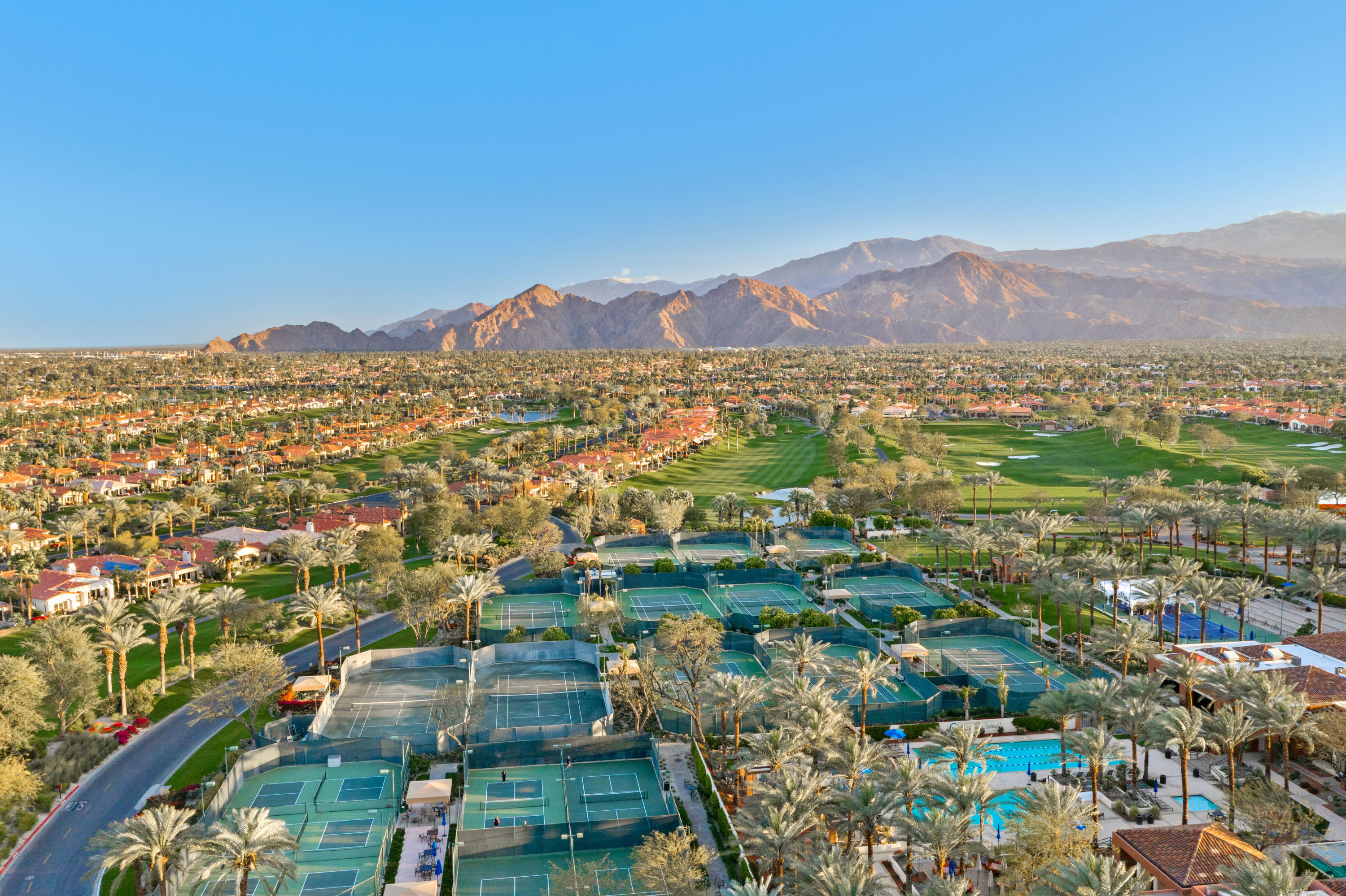 500 Red Arrow Trail Palm Desert, CA 92211 - Photo 51 of 60 an aerial view of residential house and outdoor space