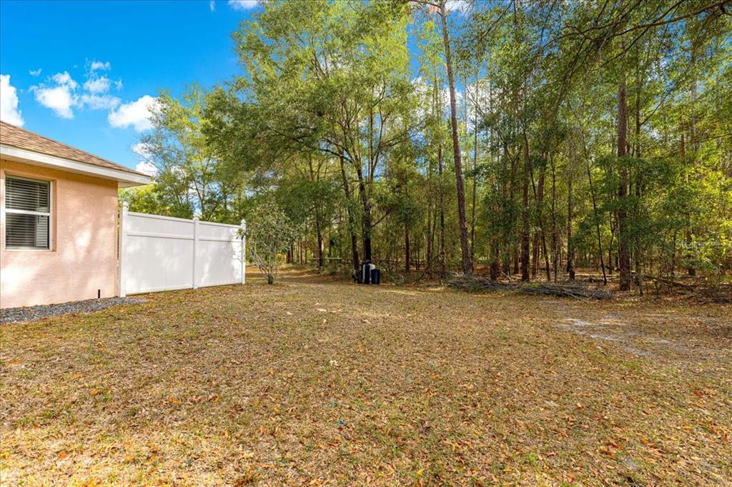 21595 Southwest 84th Loop Dunnellon, FL 34431 - Photo 54 of 62 a backyard of a house with lots of green space