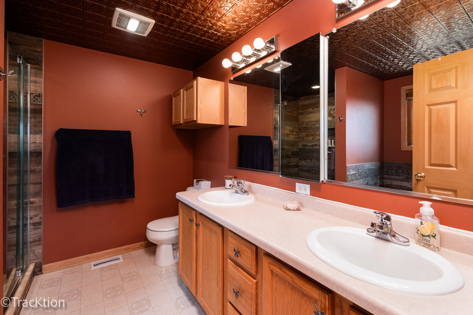 894 Moffet Road Paw Paw, IL 61353 - Photo 13 of 31 a bathroom with a sink and a mirror