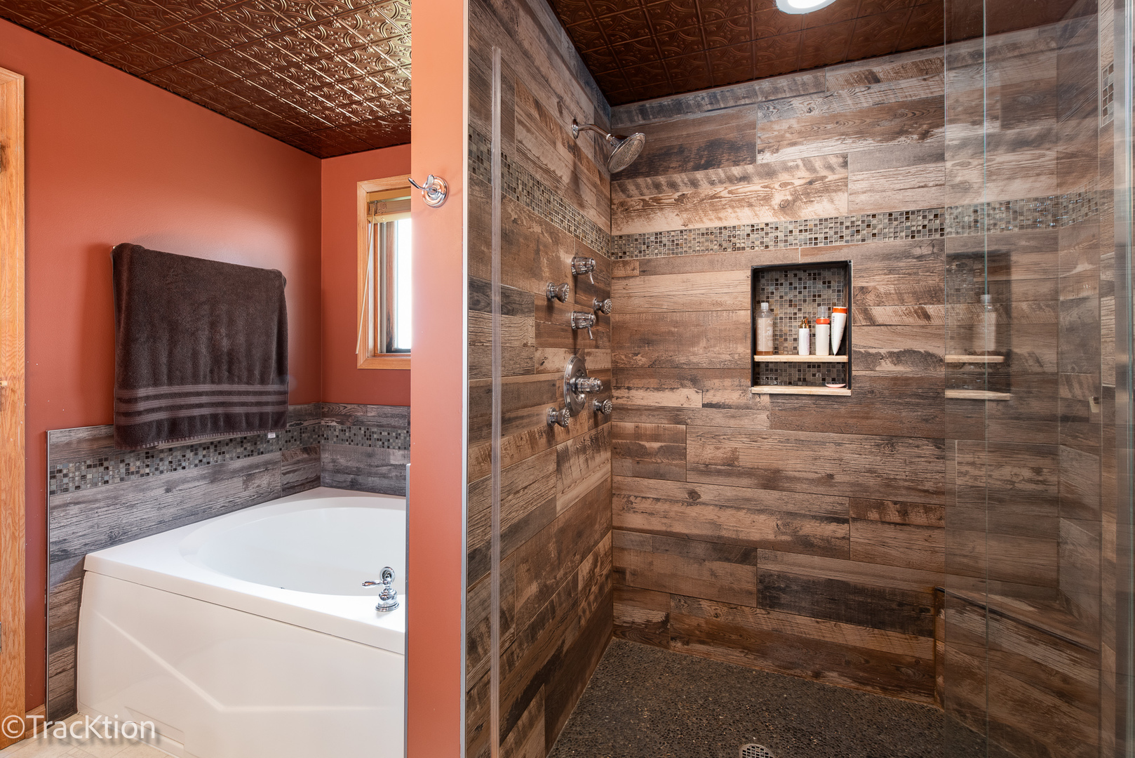 894 Moffet Road Paw Paw, IL 61353 - Photo 14 of 31 a bathroom with a bathtub and shower