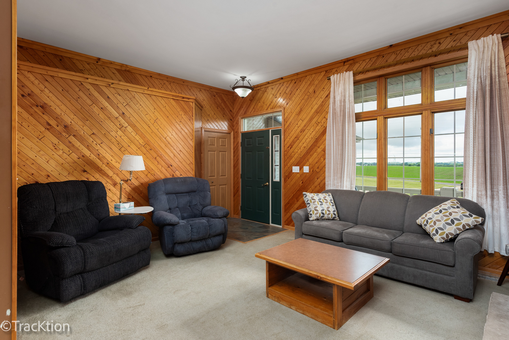 894 Moffet Road Paw Paw, IL 61353 - Photo 3 of 31 a living room with furniture and a large window