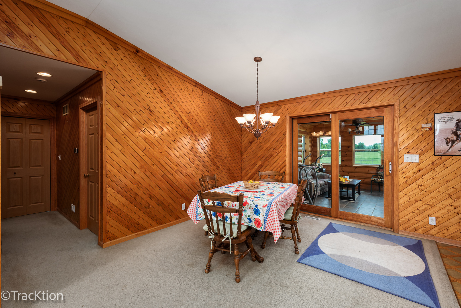 894 Moffet Road Paw Paw, IL 61353 - Photo 7 of 31 a dining room with furniture and chandelier