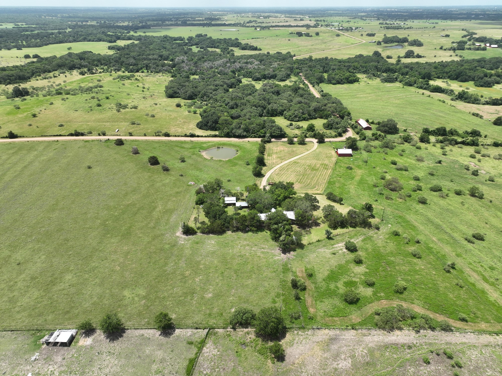 5208 Mensik Road Schulenburg, TX 78956 - Photo 11 of 34 Aerial view of property