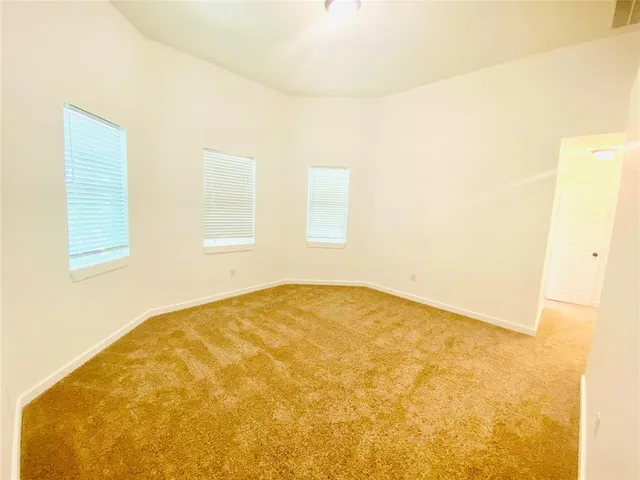 a view of empty room