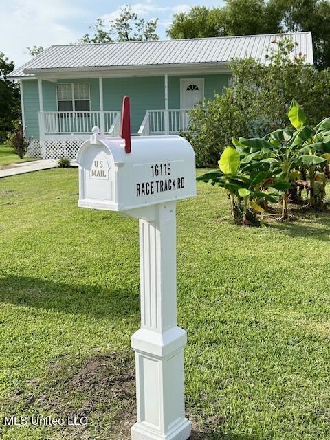 16116 Race Track Road Biloxi, MS 39532 - Photo 2 of 25 Front of House on Racetrack with Mailbo
