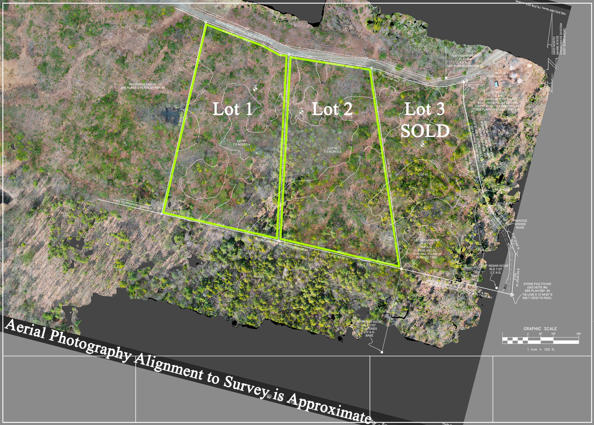 Lot 1 Sodom Road Bristol, ME 04539 - Photo 2 of 29 SodomRoad_Survey_Photomap
