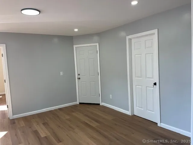 wooden floor in an empty room with wooden floor
