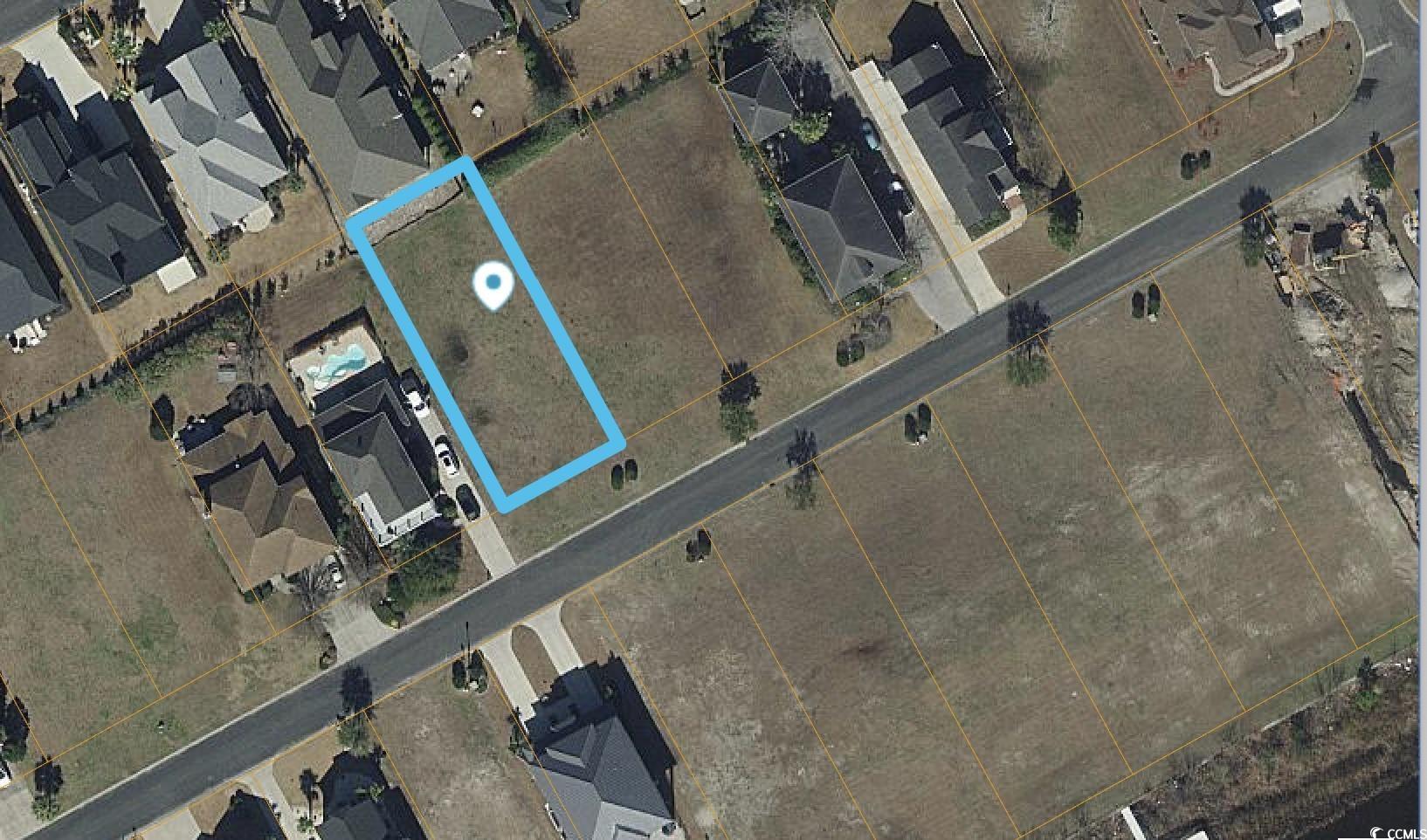 Map / location with property boundaries highlighted