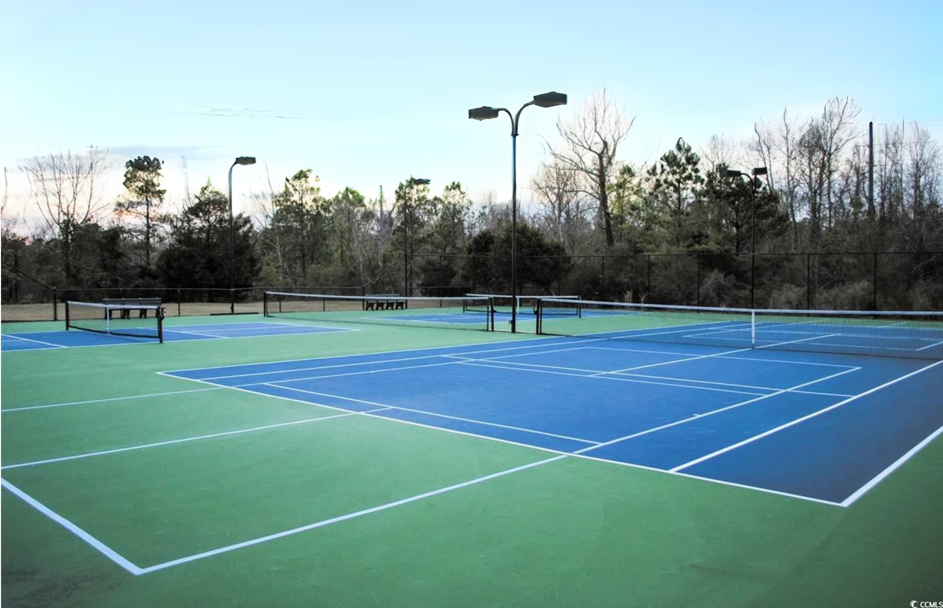 871 Waterton Avenue Myrtle Beach, SC 29579 - Photo 9 of 9 View of tennis court featuring community basketball court