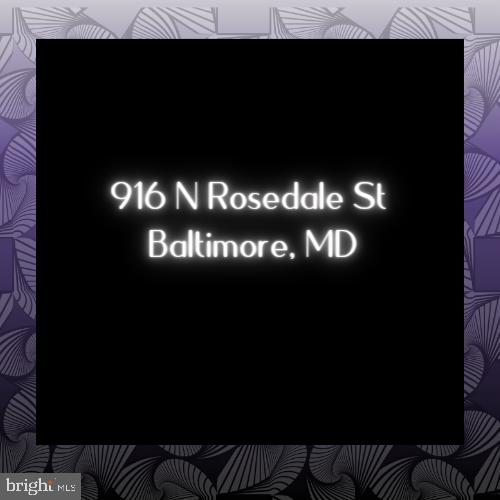 916 North Rosedale Street Baltimore, MD 21216 - Photo 30 of 30 Gallery Image 30