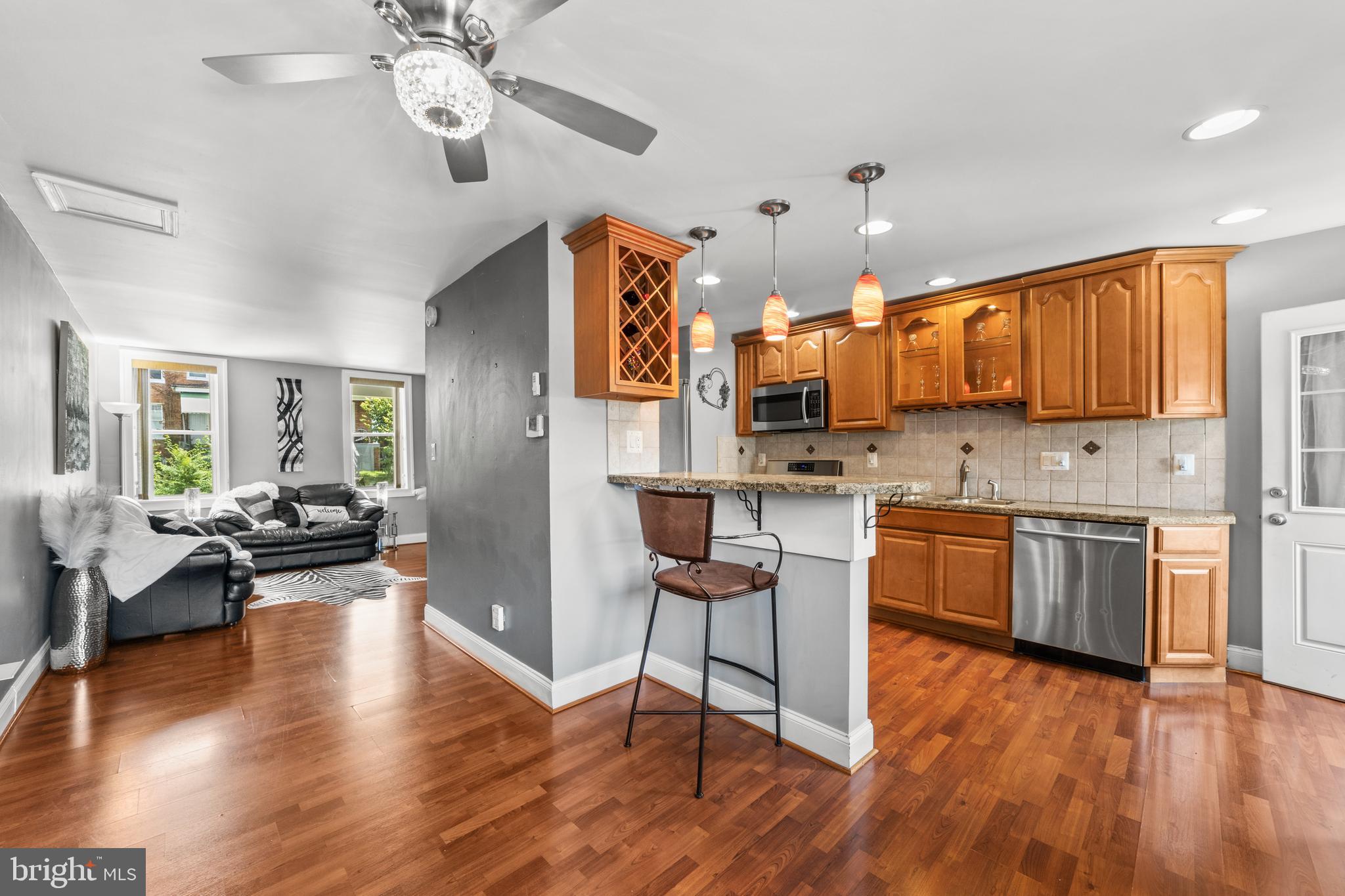 916 North Rosedale Street Baltimore, MD 21216 - Photo 8 of 30 Open Kitchen /Dining area