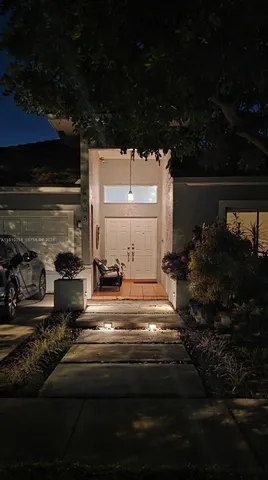 a view of car garage
