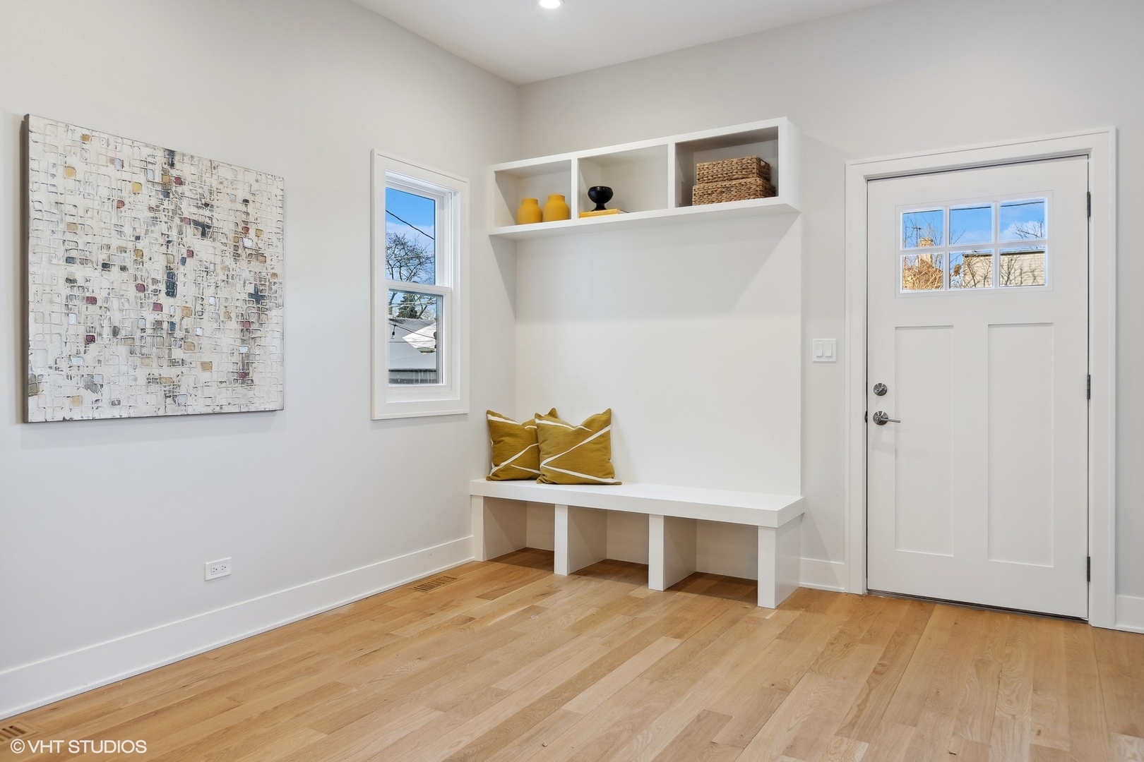 3414 North Tripp Avenue Chicago, IL 60641 - Photo 15 of 38 a view of an empty room with wooden floor