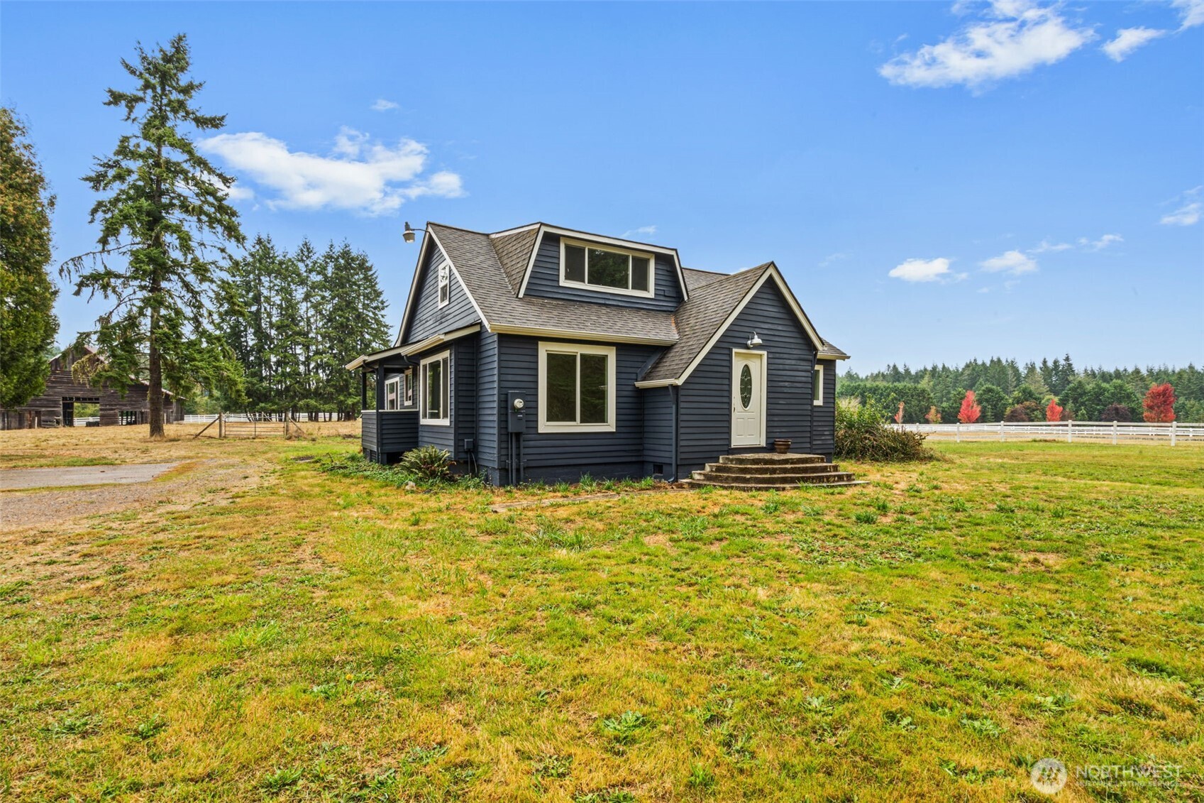 1755 Centralia Alpha Road Chehalis, WA 98532 - Photo 2 of 35 a view of a house with a big yard