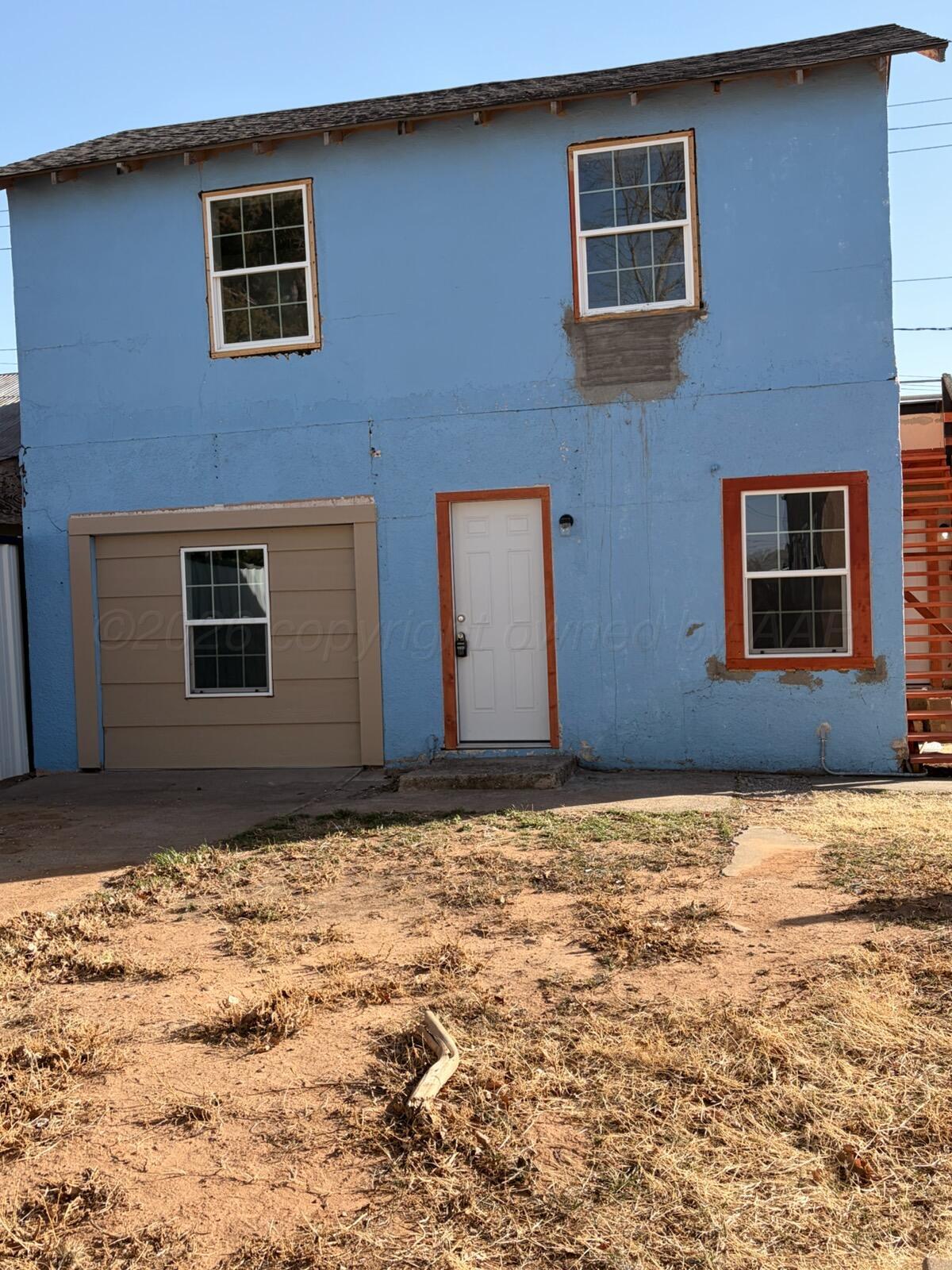 a view of front door